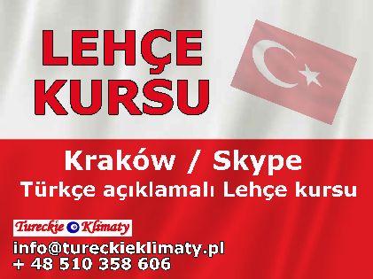 Lehçe kursu - Kurs polskiego w Krakowie - Tureckie Klimaty
